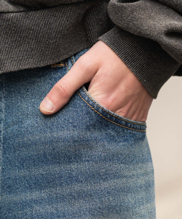 エクストラバギーデニムパンツ