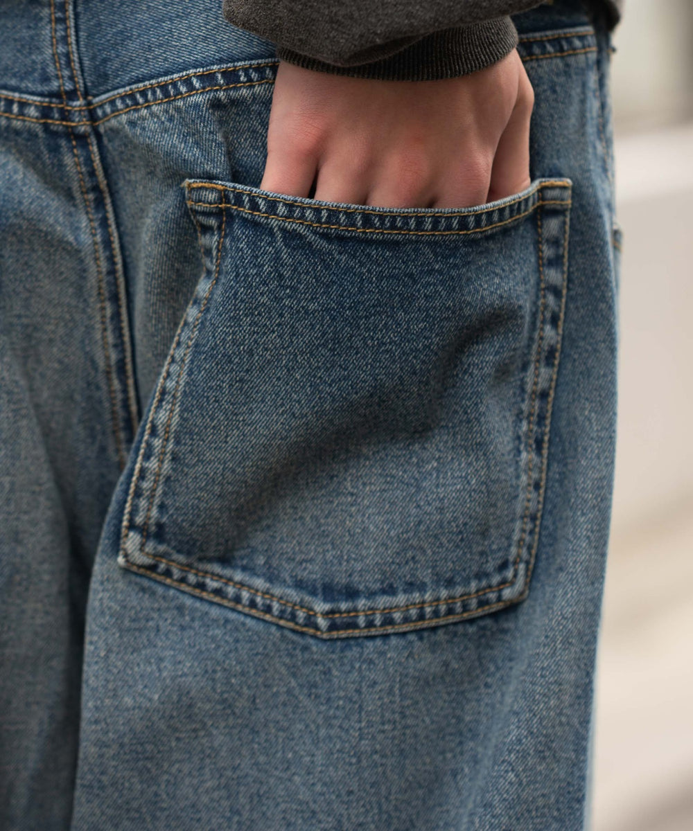 エクストラバギーデニムパンツ