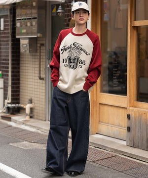 デニムインディゴ モデル：180cm L着用