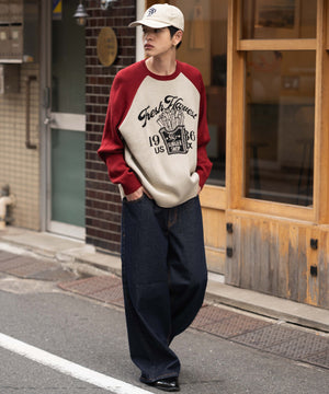 デニムインディゴ モデル：180cm L着用