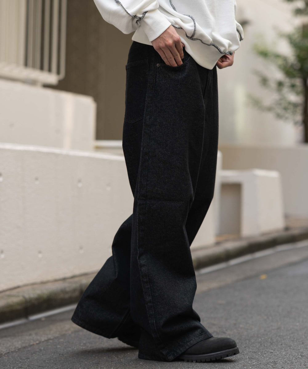 デニムブラック モデル：180cm L着用