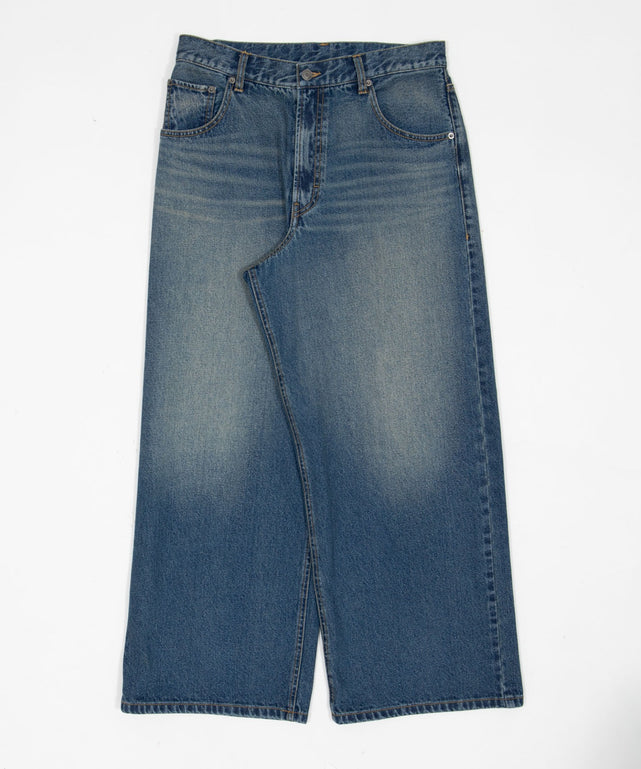 デニム中濃加工