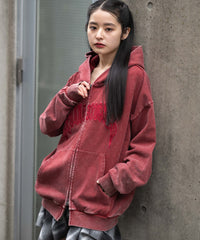 グラフィックZIPパーカー