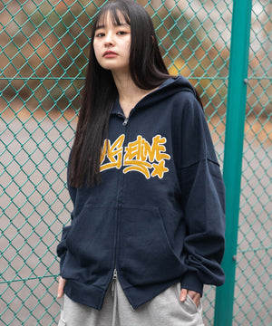 ネイビー モデル：160cm M着用