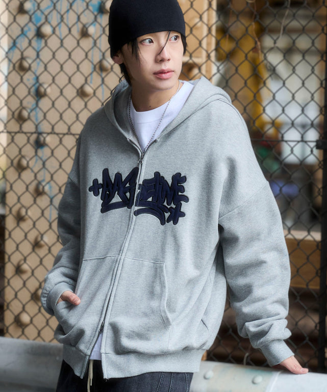 杢グレー　モデル：175cm L着用