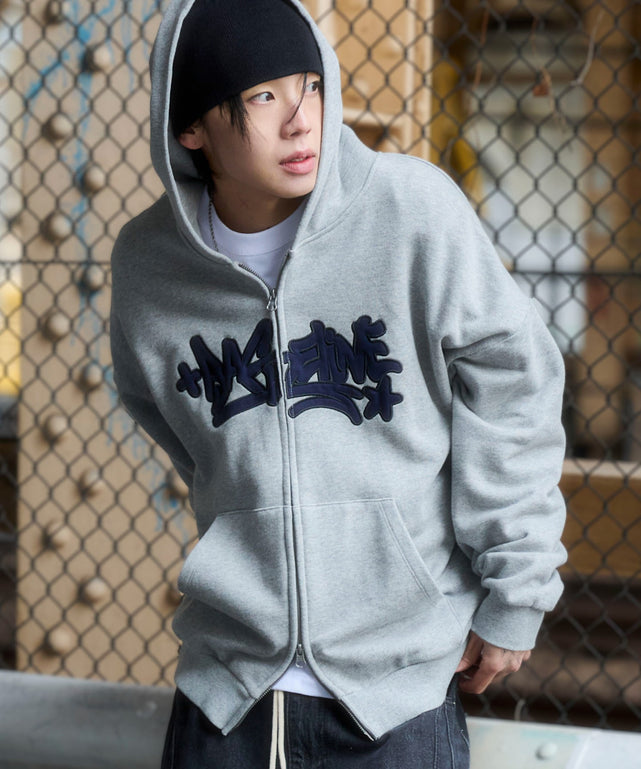 杢グレー　モデル：175cm L着用