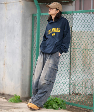 ネイビー モデル：175cm L着用