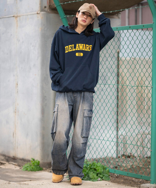 ネイビー モデル：175cm L着用