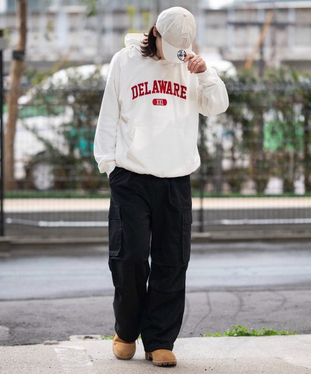 ホワイト モデル：175cm L着用