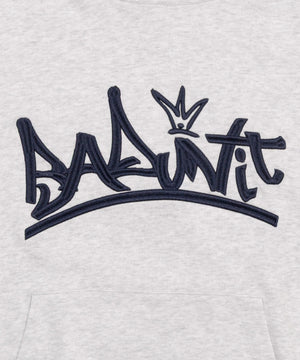 グラフィックロゴプルパーカー