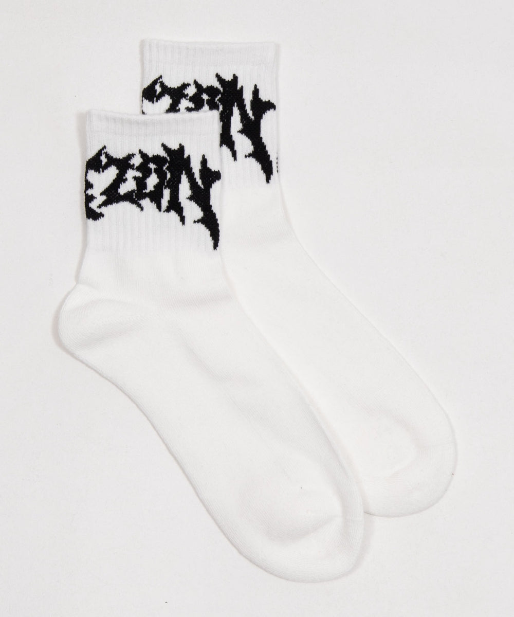 トライバルロゴハイアンクルソックス（HA）(25-27cm)