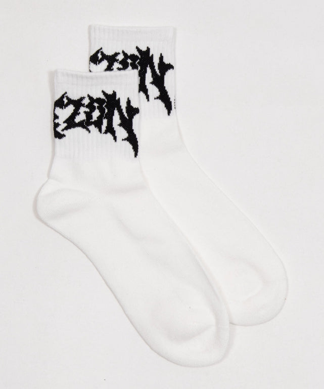 トライバルロゴハイアンクルソックス（HA）(25-27cm)