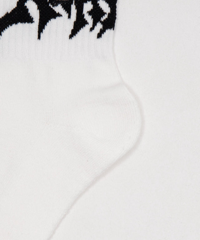 トライバルロゴハイアンクルソックス（HA）(25-27cm)