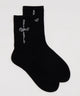 クロスロゴデザインソックス(23-25cm)