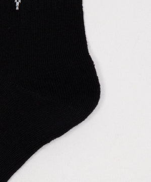 クロスロゴデザインソックス(23-25cm)