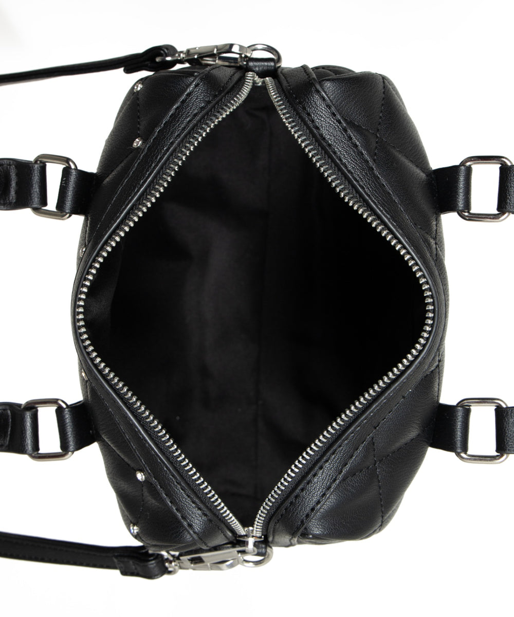 ポーチ付きキルティングボストンショルダー