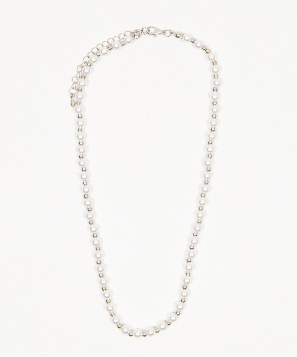 L2Pクロスパールレイヤードネックレス