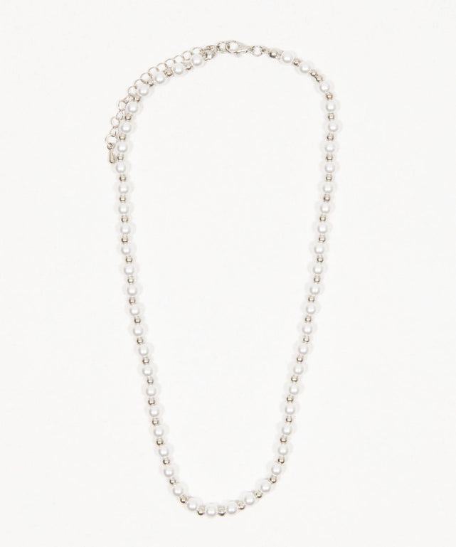 L2Pクロスパールレイヤードネックレス