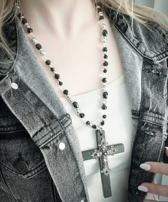 LBIGクロスビーズチェーンネックレス｜WEGO（ウィゴー） – WEGO ONLINE