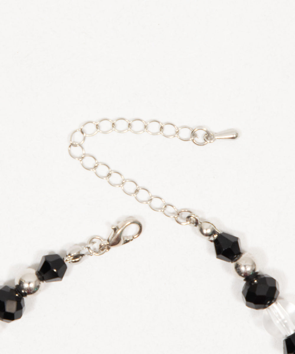 LBIGクロスビーズチェーンネックレス