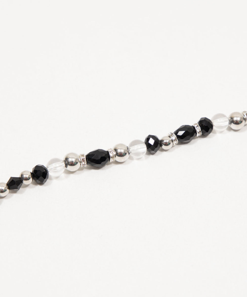 LBIGクロスビーズチェーンネックレス