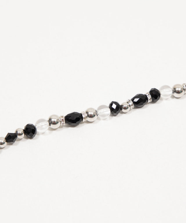 LBIGクロスビーズチェーンネックレス