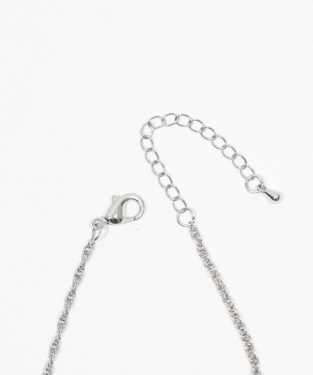 Lクロスハートネックレス