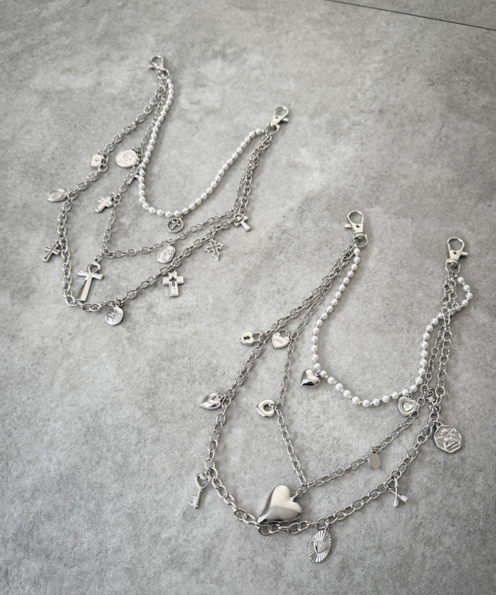 Lジャラモチーフウォレットチェーン