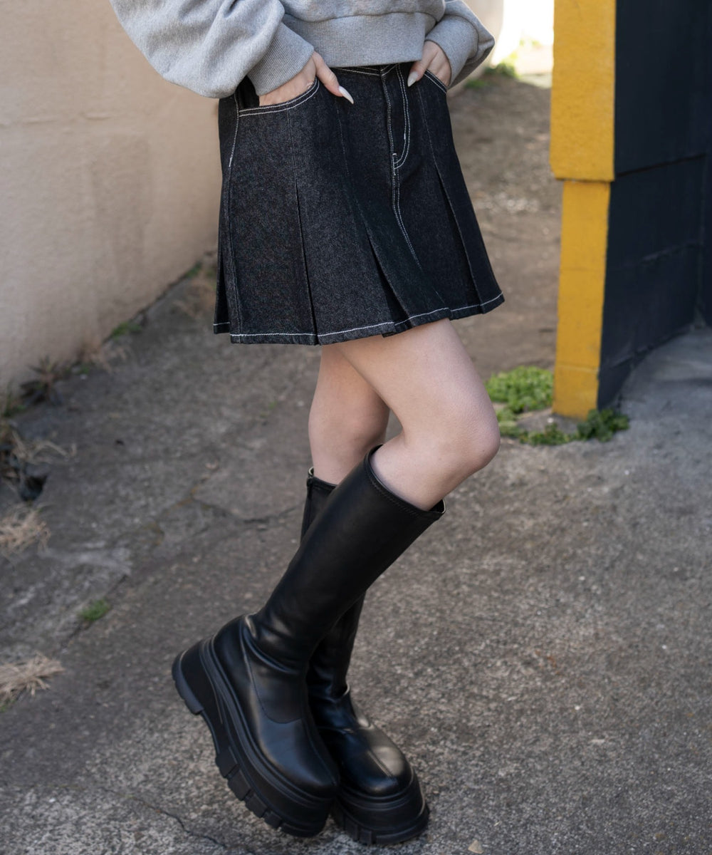 デニムブラック　モデル：159cm M着用