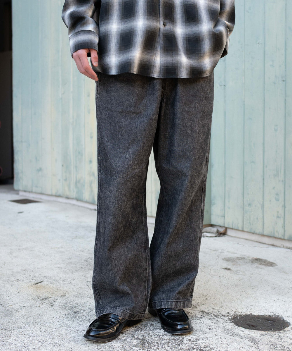 デニムブラックソノタ  モデル：182cm L着用