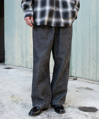 ユルフィットデニムイージーパンツ