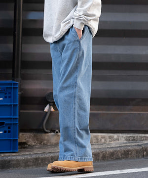 デニム淡 モデル：182cm L着用