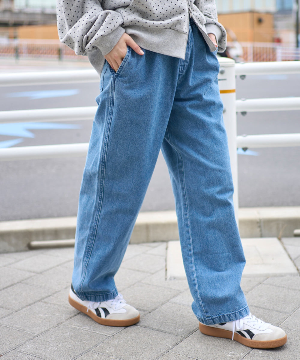 デニム淡 モデル：160cm S着用