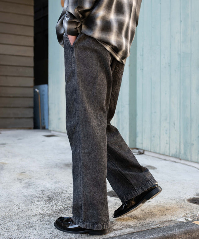 デニムブラックソノタ  モデル：182cm L着用