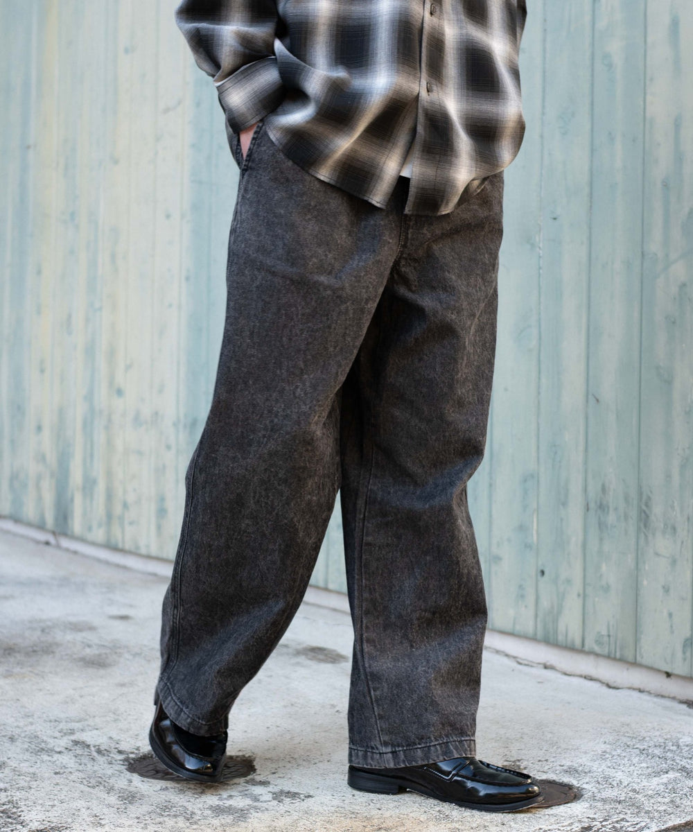 デニムブラックソノタ  モデル：182cm L着用