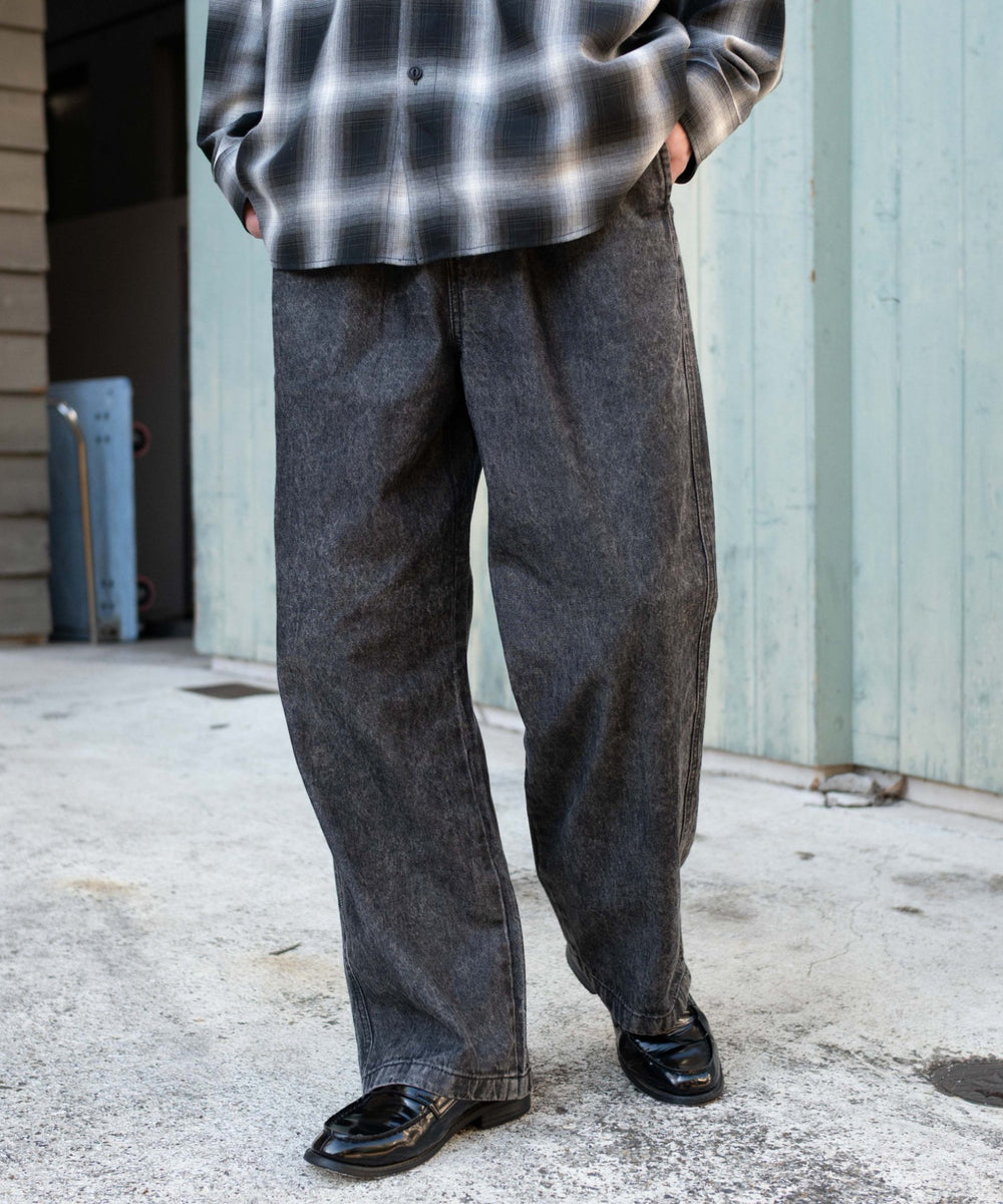 デニムブラックソノタ  モデル：182cm L着用