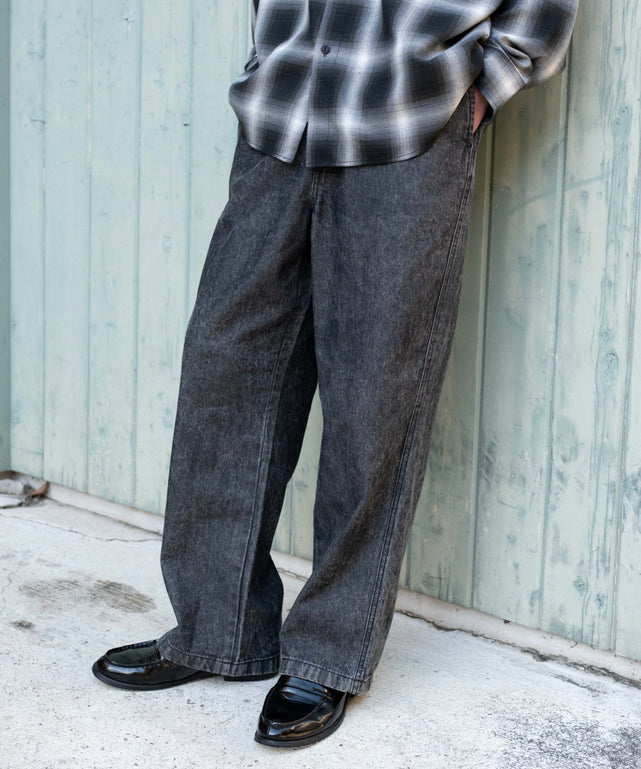 デニムブラックソノタ  モデル：182cm L着用