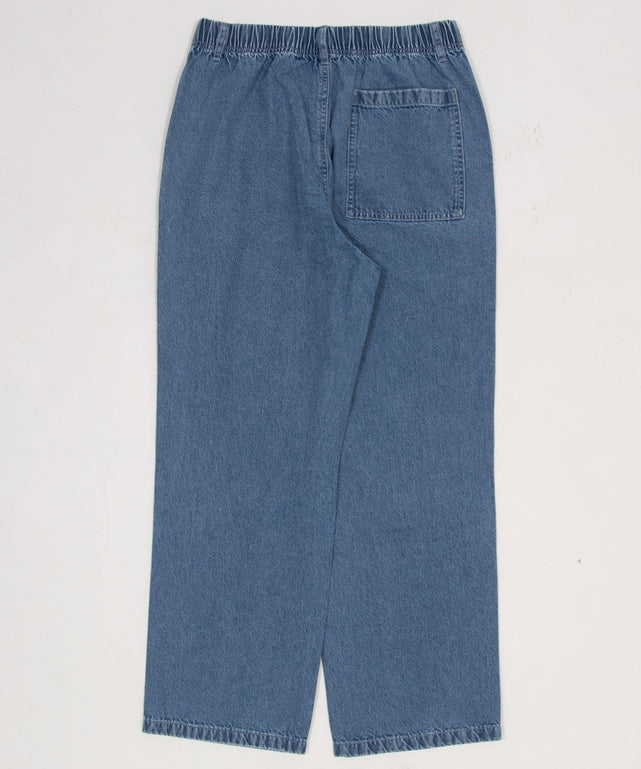 ユルフィットデニムイージーパンツ