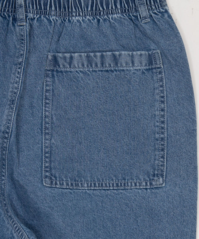 ユルフィットデニムイージーパンツ