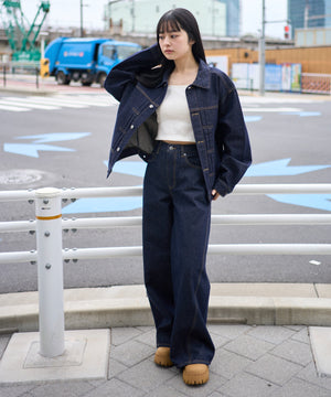 デニムインディゴ モデル：160cm M着用