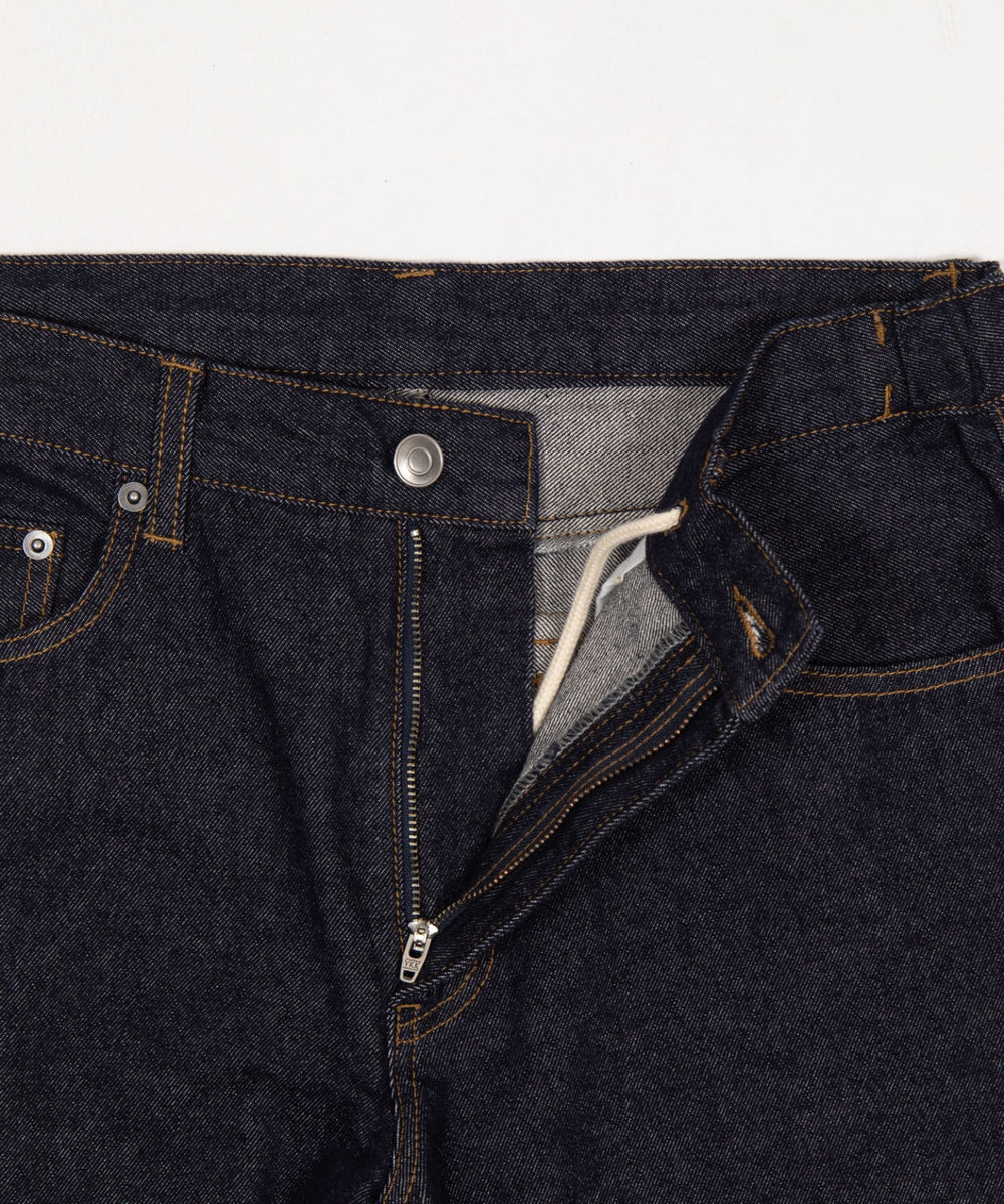 カバーフィットフラップデニムパンツ