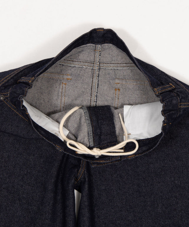 カバーフィットフラップデニムパンツ