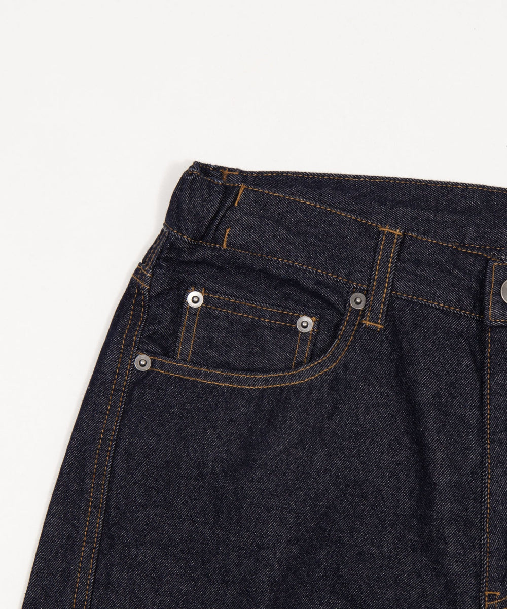 カバーフィットフラップデニムパンツ