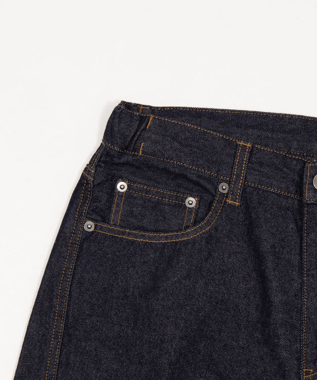 カバーフィットフラップデニムパンツ