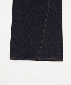 カバーフィットフラップデニムパンツ