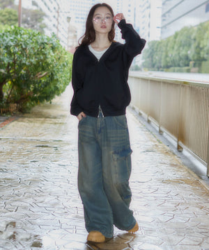 ブラック　モデル：163cm S着用