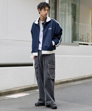 ネイビー モデル：181cm L着用