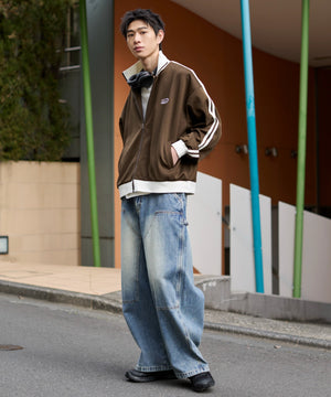 ブラウン モデル：181cm L着用