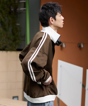 ブラウン モデル：181cm L着用