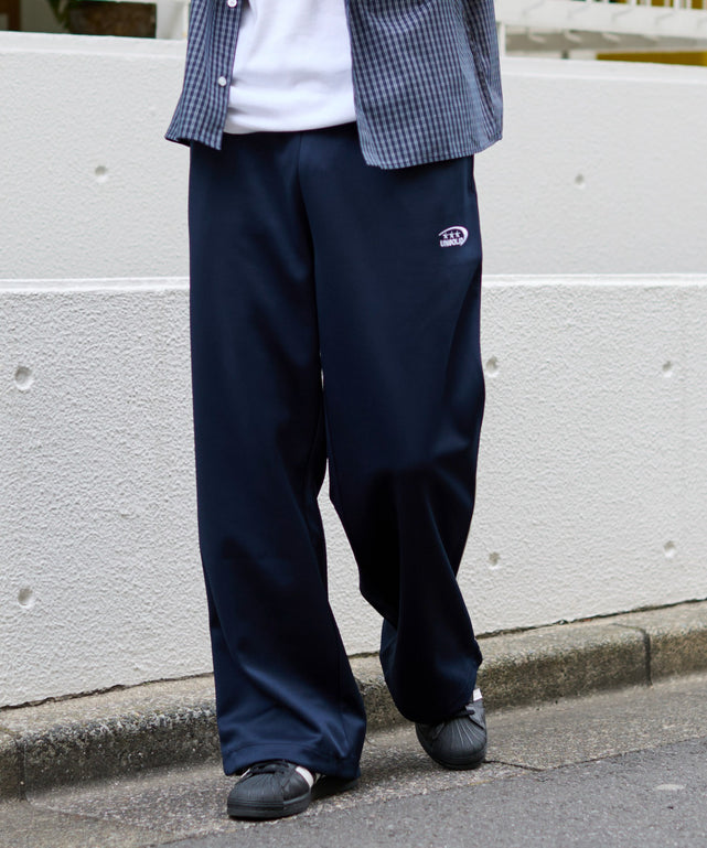 ライントラックパンツ/ネイビー モデル：181cm L着用